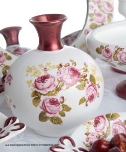 ست هفت سین طرح دو گل با آینه گرد