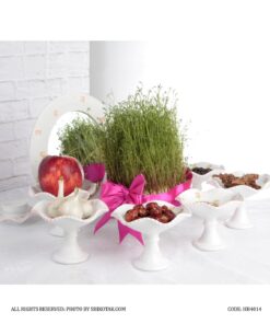 ست هفت سین طرح پروانه سفید