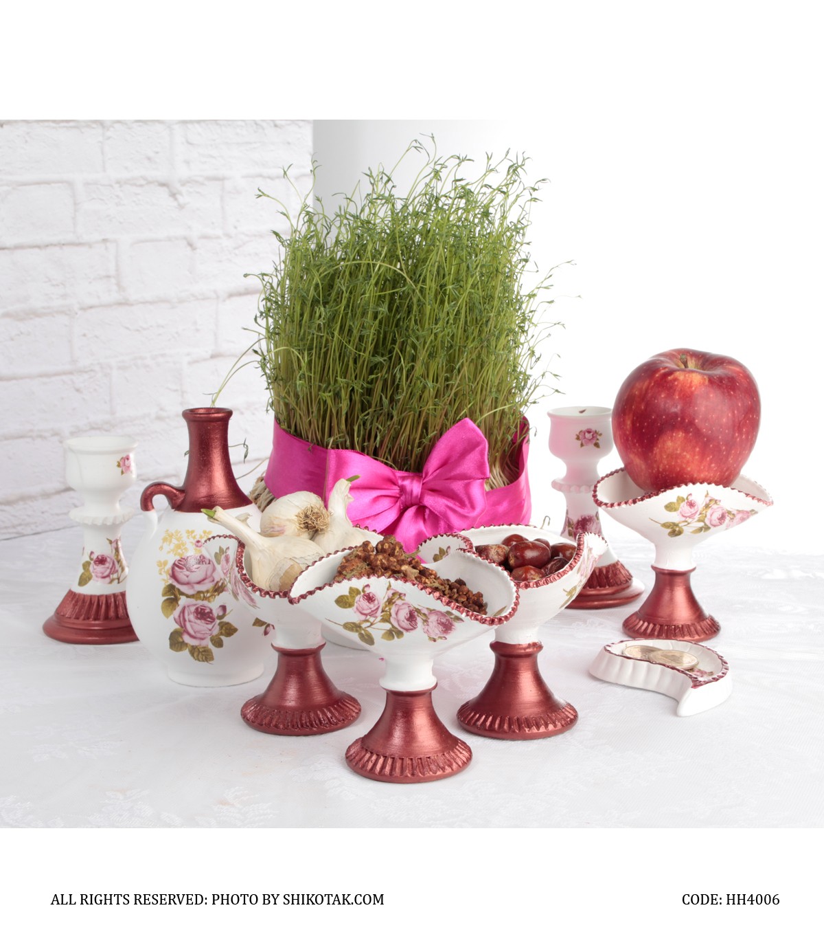 ست  هفت سین سه گوش