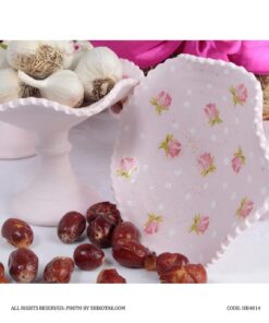 هفت سین طرح پروانه صورتی