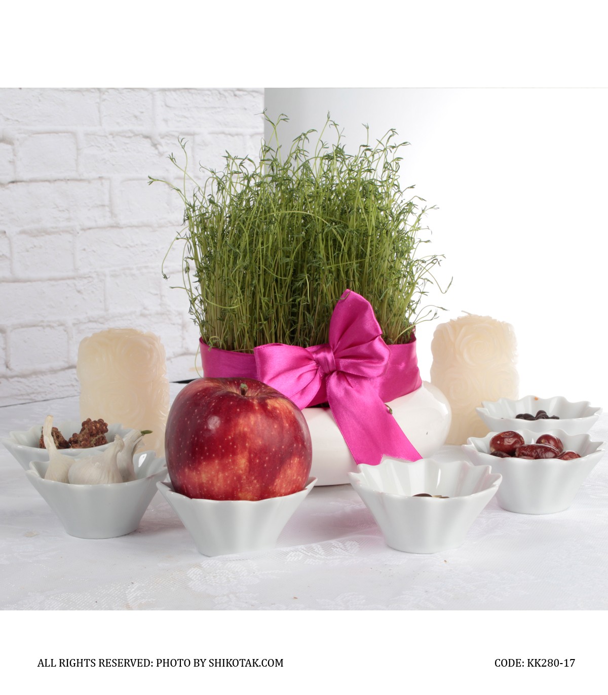 هفت سین شش پارچه ستاره