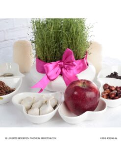 هفت سین شش پارچه طرح قلب