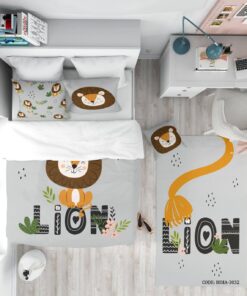 روتختی کودک پسرانه 4 تکه طرح شیر مدل Lion