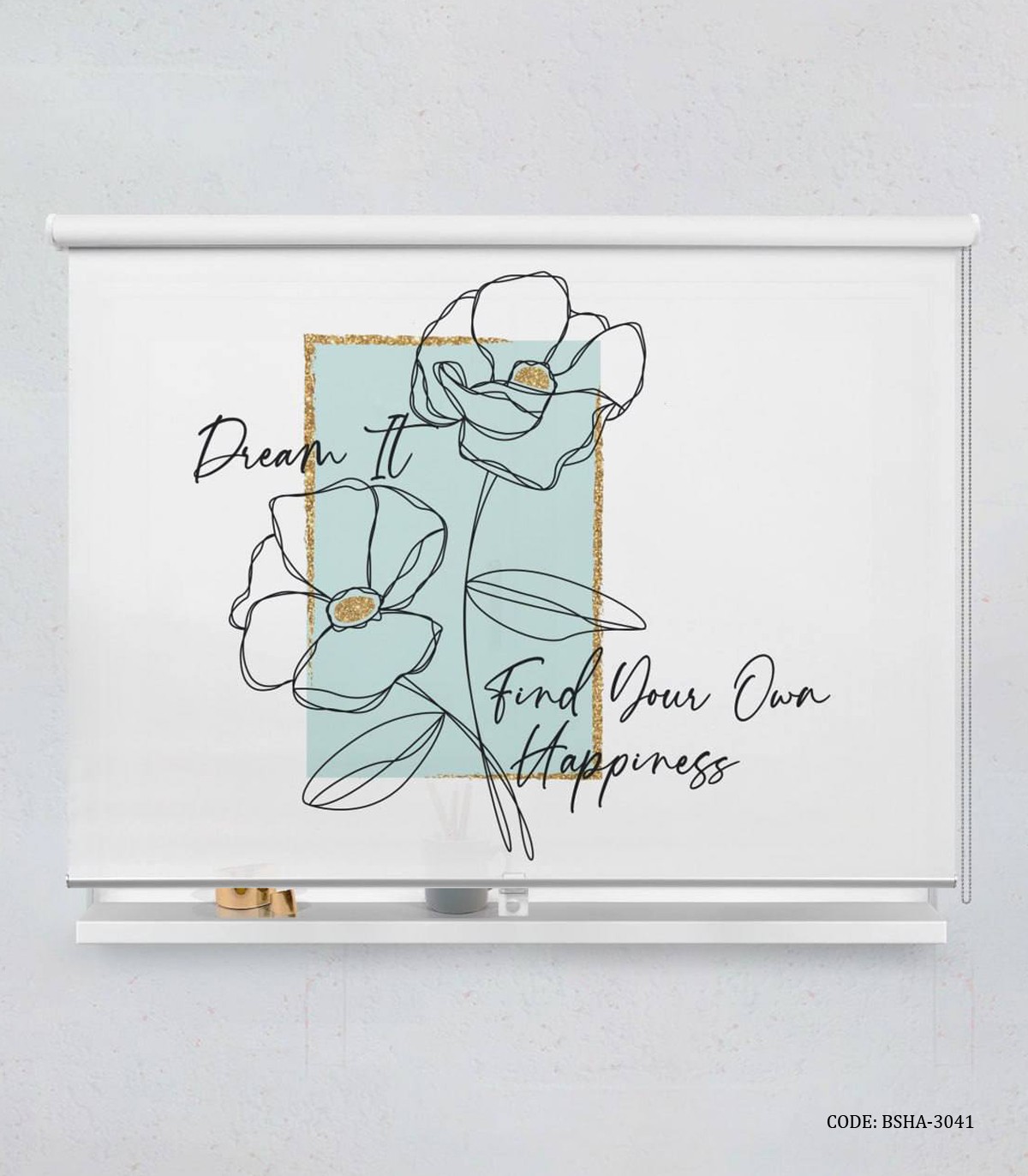 پرده شید اتاق کودک دخترانه طرح دختر مدل Island Girl