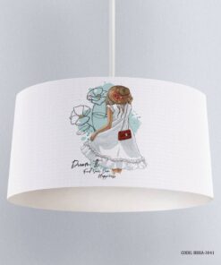 لوستر اتاق کودک دخترانه طرح دختر مدل Island Girl