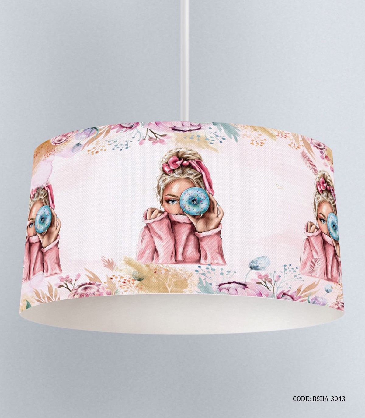 لوستر اتاق دختر نوجوان طرح دختر مدل Girl Power