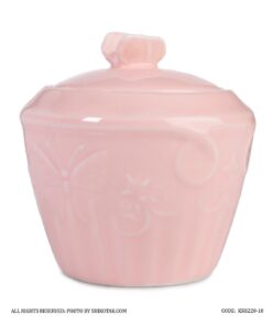 قندان انگلیش هوم صورتی طرح گل