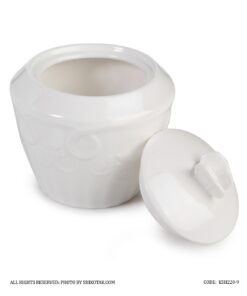 قندان انگلیش هوم سفید طرح گل