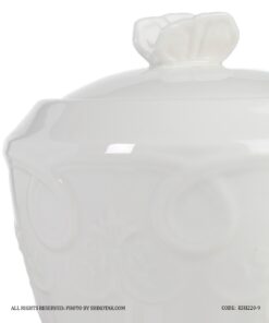 قندان انگلیش هوم سفید طرح گل