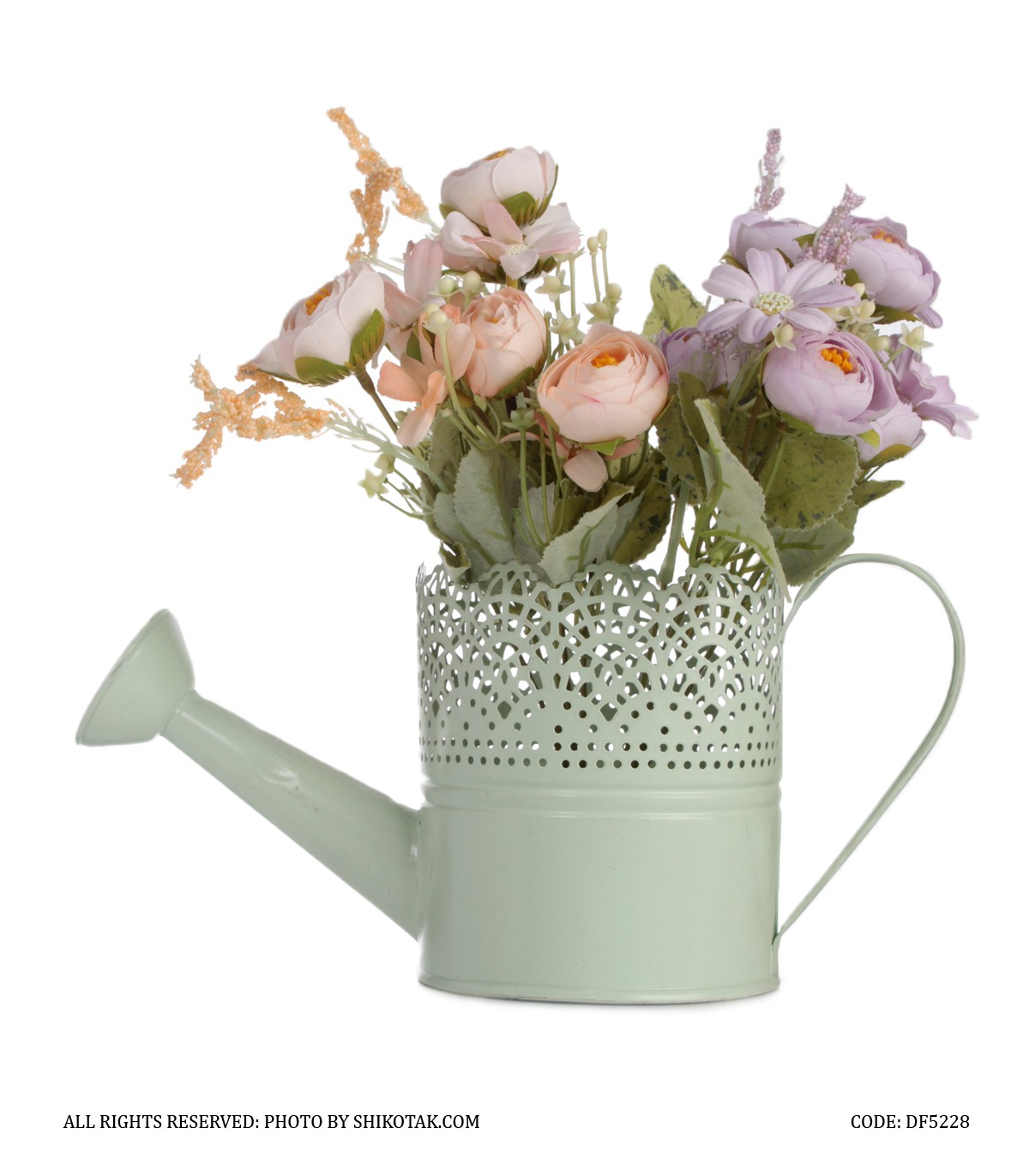 گلدان آبپاش فلزی طرح ایکیا کوچک