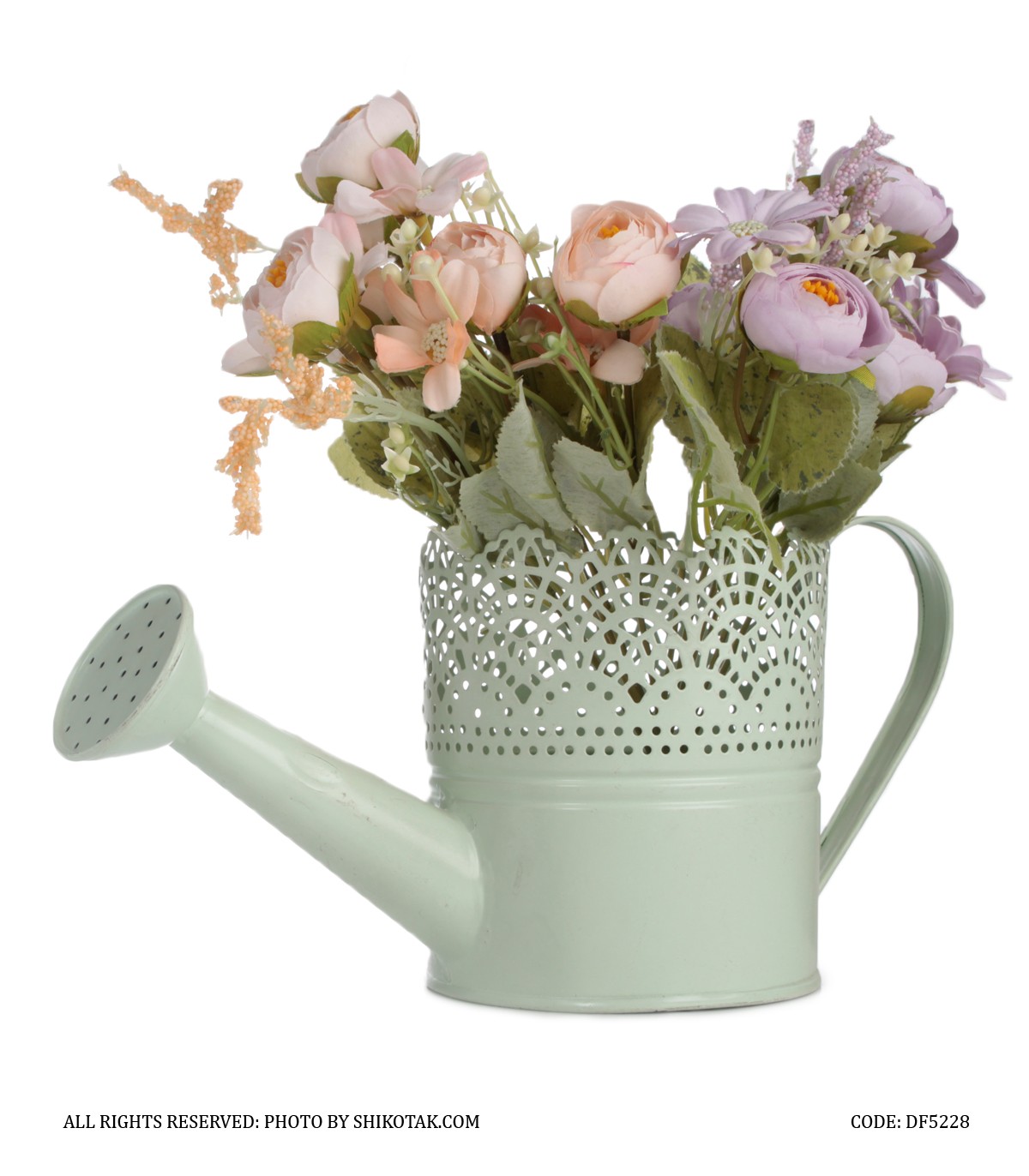 گلدان آبپاش فلزی طرح ایکیا کوچک