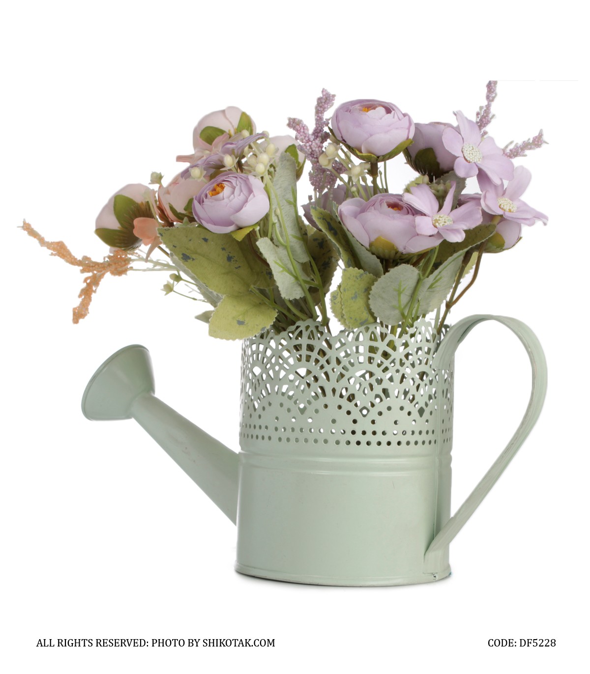 گلدان آبپاش فلزی طرح ایکیا کوچک