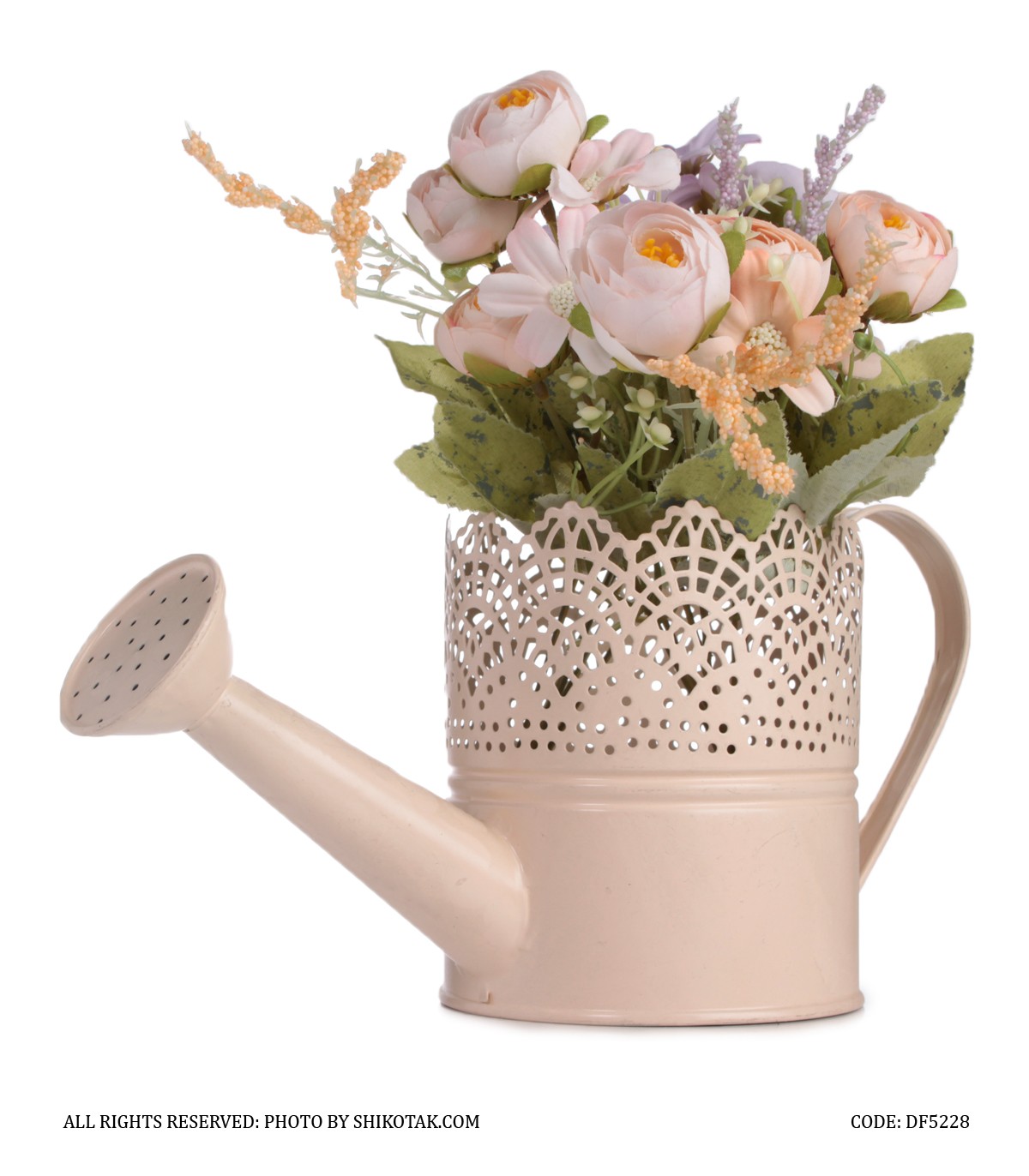 گلدان آبپاش فلزی طرح ایکیا کوچک