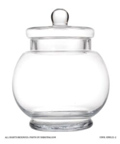 کندی باکس شیشه ای گرد سری 2-121