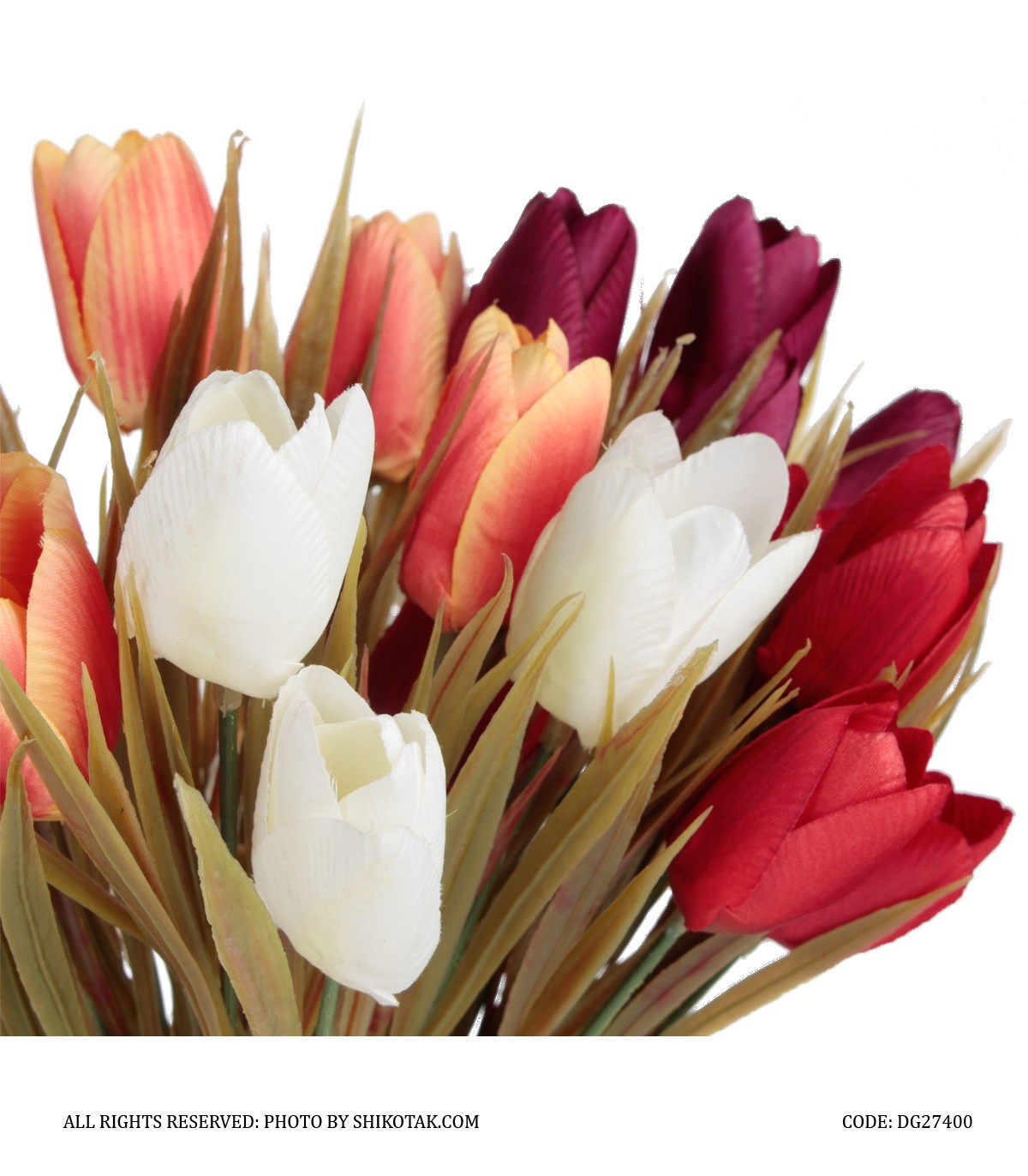 گل لاله مصنوعی