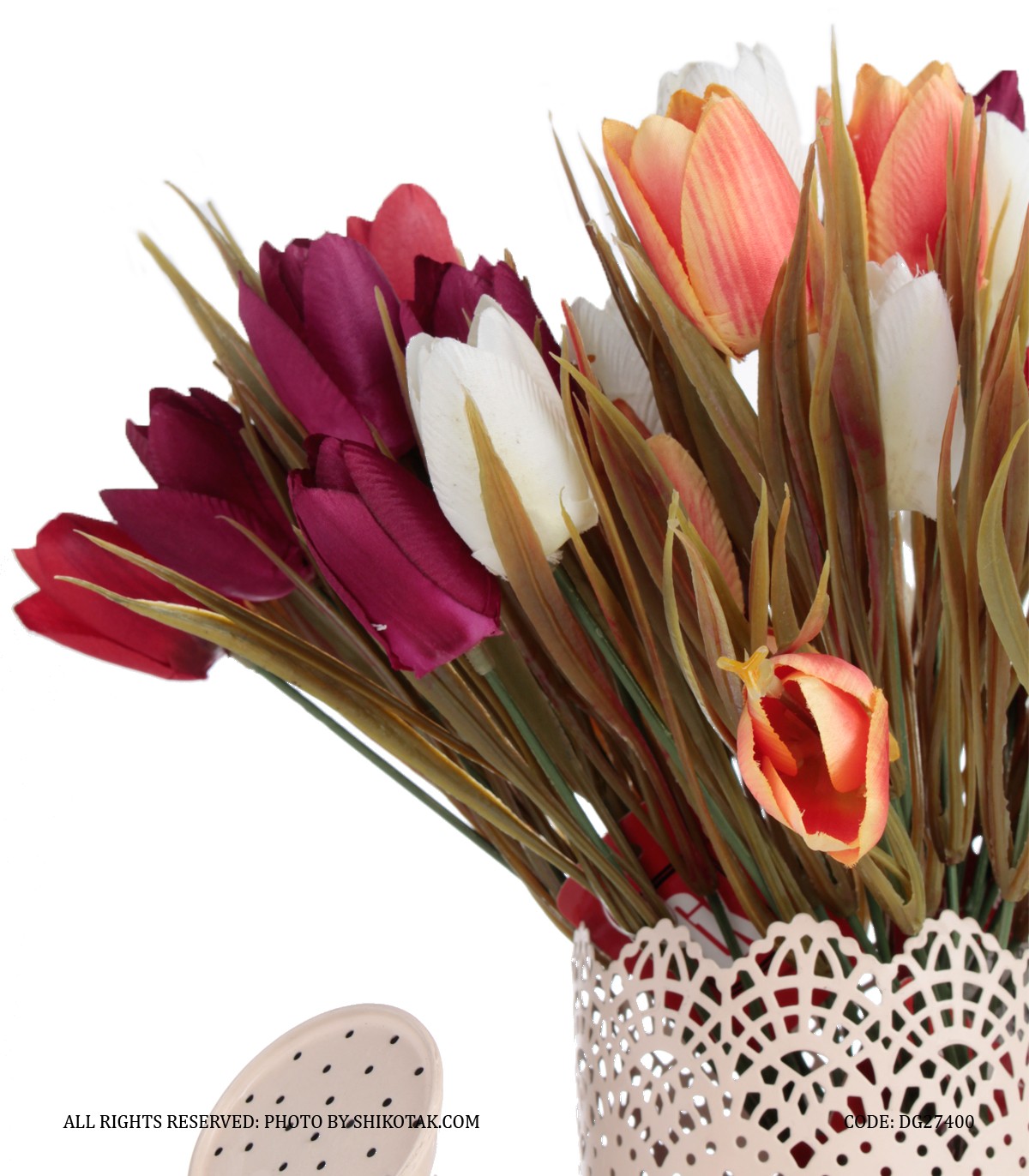 گل لاله مصنوعی