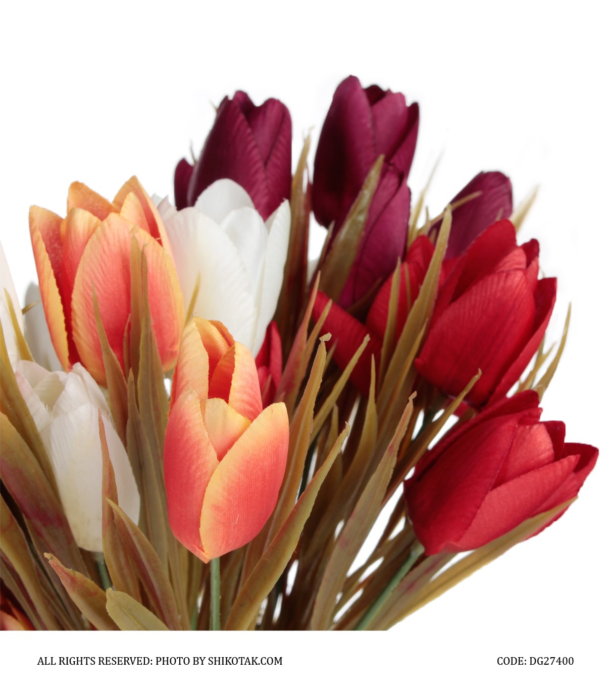 گل لاله مصنوعی