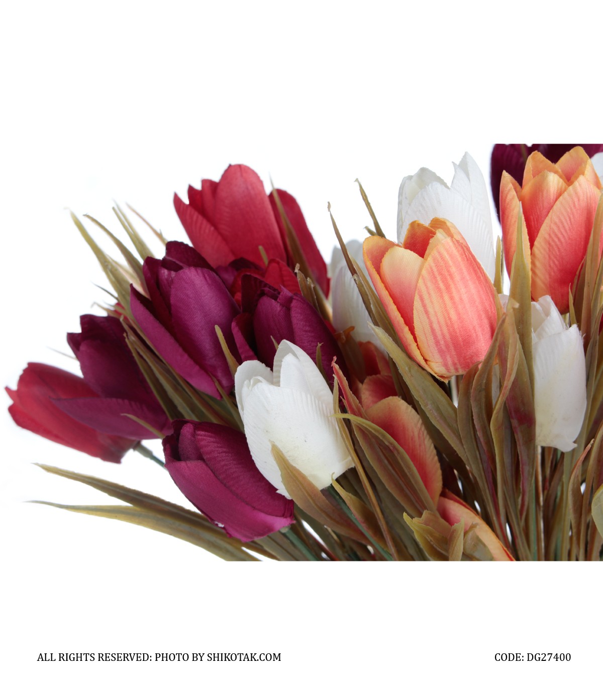 گل لاله مصنوعی