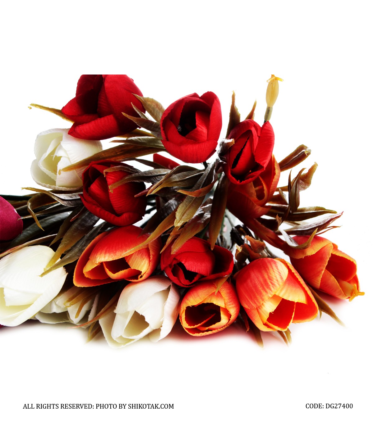 گل لاله مصنوعی