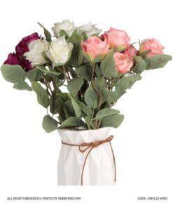 گل مصنوعی رز