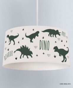 لوستر اتاق کودک پسرانه طرح دایناسور مدل Happy Dino