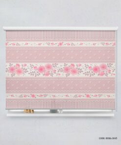 پرده شید اتاق نوجوان دخترانه طرح ساده گلدار مدل MOMENT