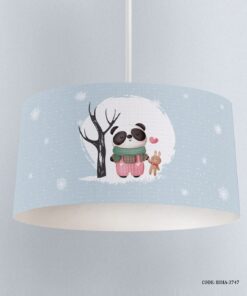 لوستر اتاق کودک پسرانه طرح پاندا مدل Sweet Panda