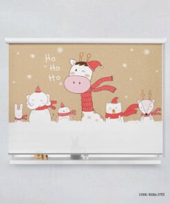 پرده شید اتاق کودک پسرانه طرح زرافه مدل Winter