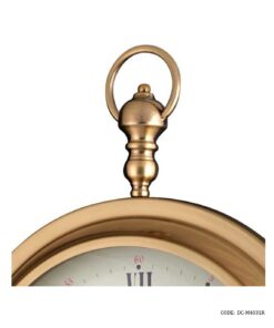 ساعت دیواری فلزی لوتوس مدل JOLIET ANTIQUE کد 4031