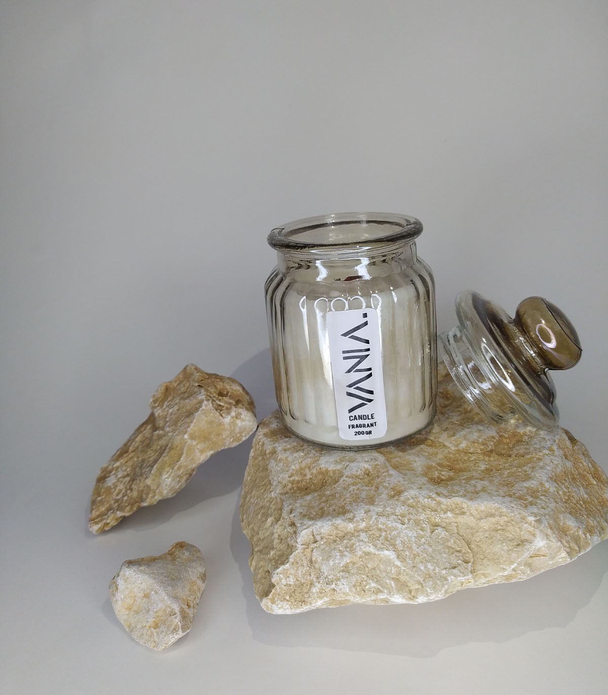 شمع بانکه وانیا مدل smoky