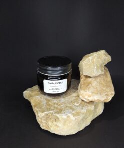 شمع جار قهوه ای وانیا مدل Hi