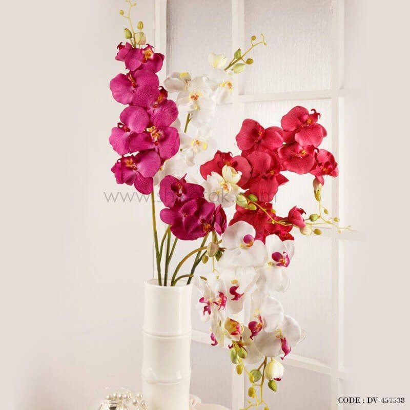 گل مصنوعی ارکیده شاخه بلند سری 538