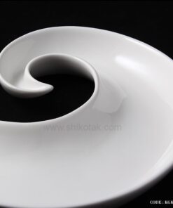 اردو خوری سرامیکی طرح پیچ بزرگ