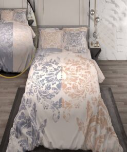 سرویس لحاف روتختی دو نفره دورویه طرحدار طرح پتینه