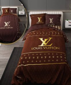 سرویس روتختی نوجوان پسرانه و دخترانه با لحاف دو رویه طرحدار طرح لویی ویتون