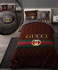 سرویس روتختی نوجوان پسرانه و دخترانه با لحاف دو رویه طرحدار طرح گوچی