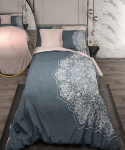 سرویس لحاف روتختی دو نفره دورویه طرحدار طرح ماندالا