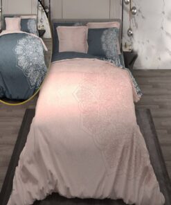 سرویس لحاف روتختی دو نفره دورویه طرحدار طرح ماندالا