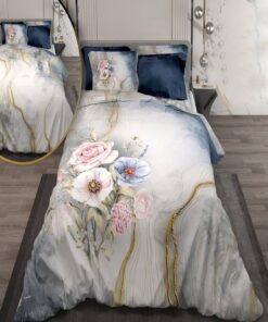 سرویس لحاف روتختی دو نفره دورویه طرحدار طرح گل سنگ