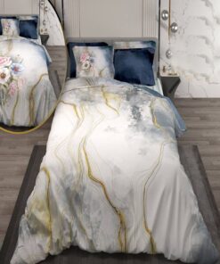 سرویس لحاف روتختی دو نفره دورویه طرحدار طرح گل سنگ