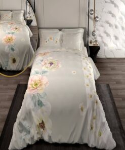 سرویس لحاف روتختی دو نفره دورویه طرحدار طرح گل بهاری