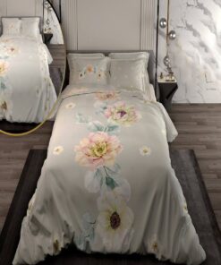 سرویس لحاف روتختی دو نفره دورویه طرحدار طرح گل بهاری