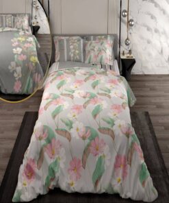 سرویس لحاف روتختی دو نفره دورویه طرحدار طرح بهار