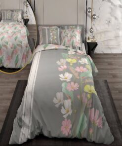 سرویس لحاف روتختی دو نفره دورویه طرحدار طرح بهار