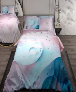 سرویس لحاف روتختی دو نفره دورویه طرحدار طرح دراپ