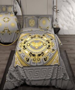سرویس لحاف روتختی دو نفره دورویه طرحدار طرح ورساچه