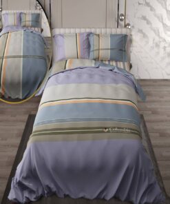 سرویس لحاف روتختی دو نفره دورویه طرحدار طرح کلمبیا