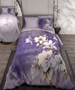 سرویس لحاف روتختی دو نفره دورویه طرحدار طرح گل لوکس