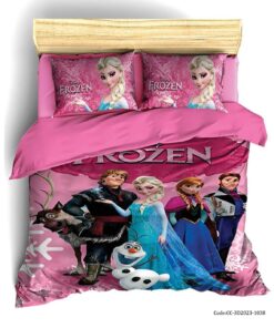 ست روتختی سه بعدی دخترانه عروسکی مدل فروزن