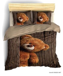 ست روتختی سه بعدی عروسکی مدل خرس